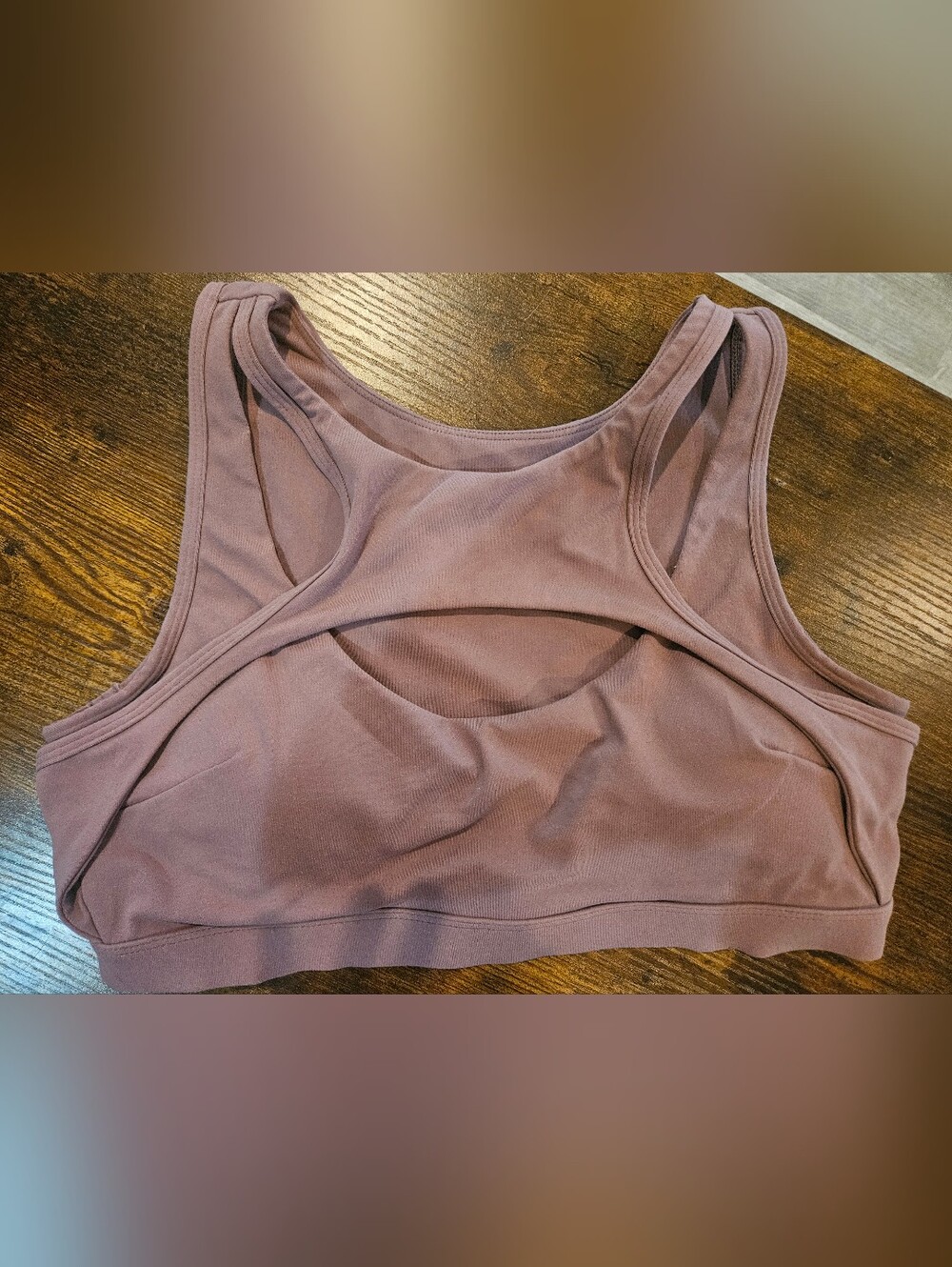 🥳 2 Items / $20 🥳 Women’s Cutout Sports Bra - Mauve
